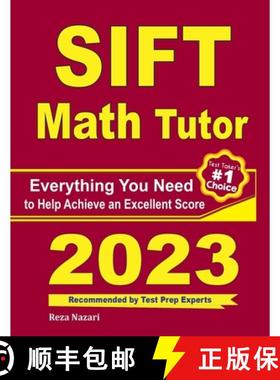 【3-4周达】SIFT Math Tutor: Everything You Need to Help Achieve an Excellent Score [9781646128549]