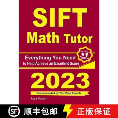【3-4周达】SIFT Math Tutor: Everything You Need to Help Achieve an Excellent Score [9781646128549]