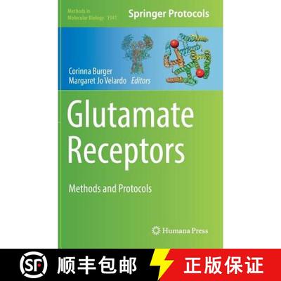 【3-4周达】Glutamate Receptors : Methods and Protocols [9781493990764]