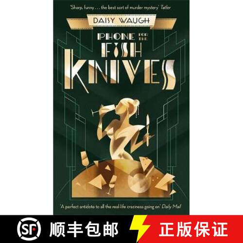 【3-4周达】精装 Phone for the Fish Knives: A light and witty country house murder mystery [9780349422480]