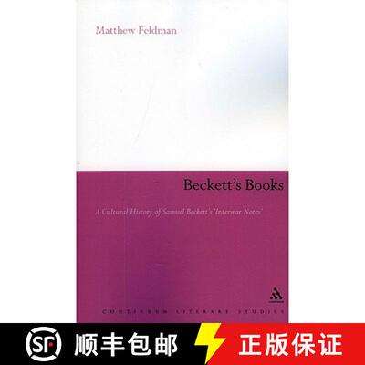 【3-4周达】Beckett's Books: A Cultural History of Samuel Beckett's 'Interwar Notes' [9780826443434]