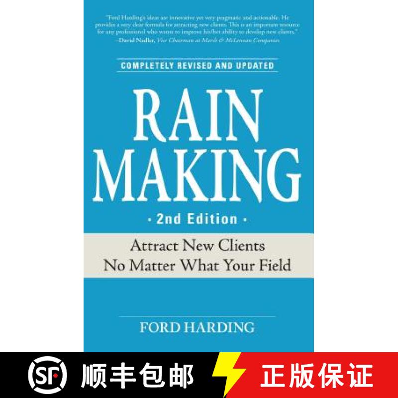 【3-4周达】Rain Making : Attract New Clients No Matter What Your Field [9781598695885]