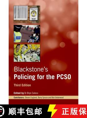 【3-4周达】Blackstone's Policing for the Pcso (Revised) [9780198704546]