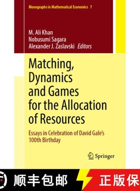 【3-4周达】Matching, Dynamics and Games for the Allocation of Resources : Essays in Celebration of Da... [9789819666607]