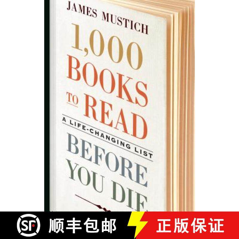 【3-4周达】一生必读的1000本书 1000 Books to Read Before You Die: A Life-Changing List [9781523504459]