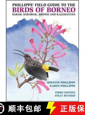 【3-4周达】Phillipps' Field Guide to the Birds of Borneo [9781909612150]