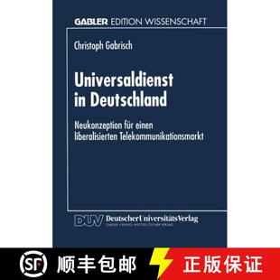 liberalisierten 9783824464210 Universaldienst Neukonzeption für Deutschland 4周达 Telekommunikatio... einen
