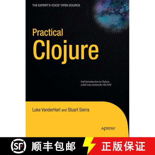 【3-4周达】Practical Clojure (1st ed.) [9781430272311]