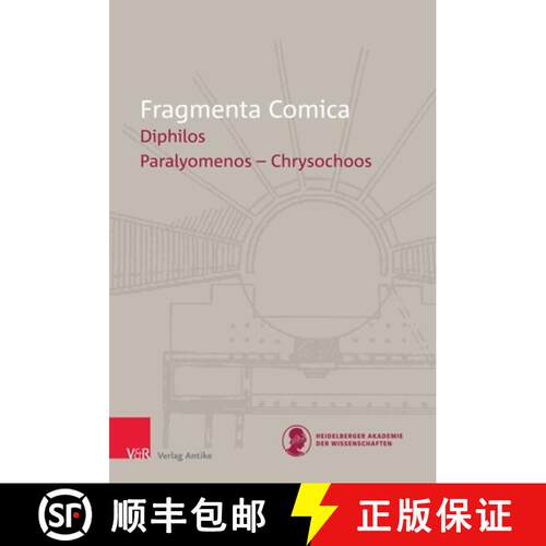 【3-4周达】精装 Fragmenta Comica 25.2 Diphilos Frr. 59-85 [9783911065009]