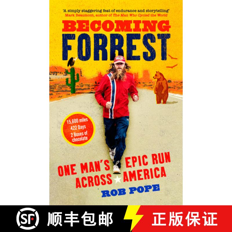 【4周达】Becoming Forrest: One Man's Epic Run Across America [9780008472559]