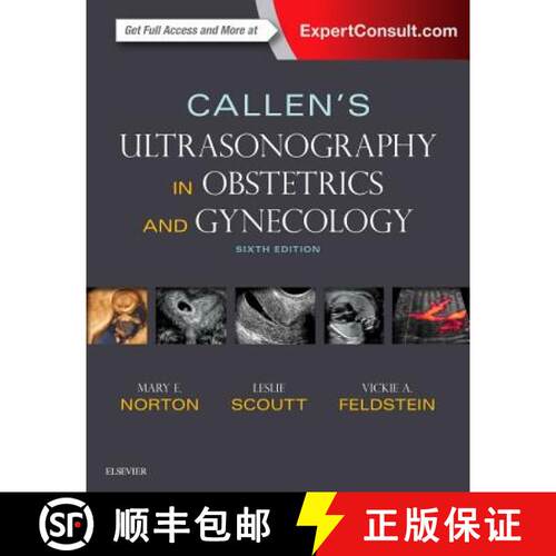 【3-4周达】精装 Callen's Ultrasonography in Obstetrics and Gynecology [9780323328340]