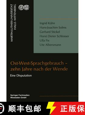 【3-4周达】Ost-West-Sprachgebrauch -- Zehn Jahre Nach Der Wende [9783810030771]