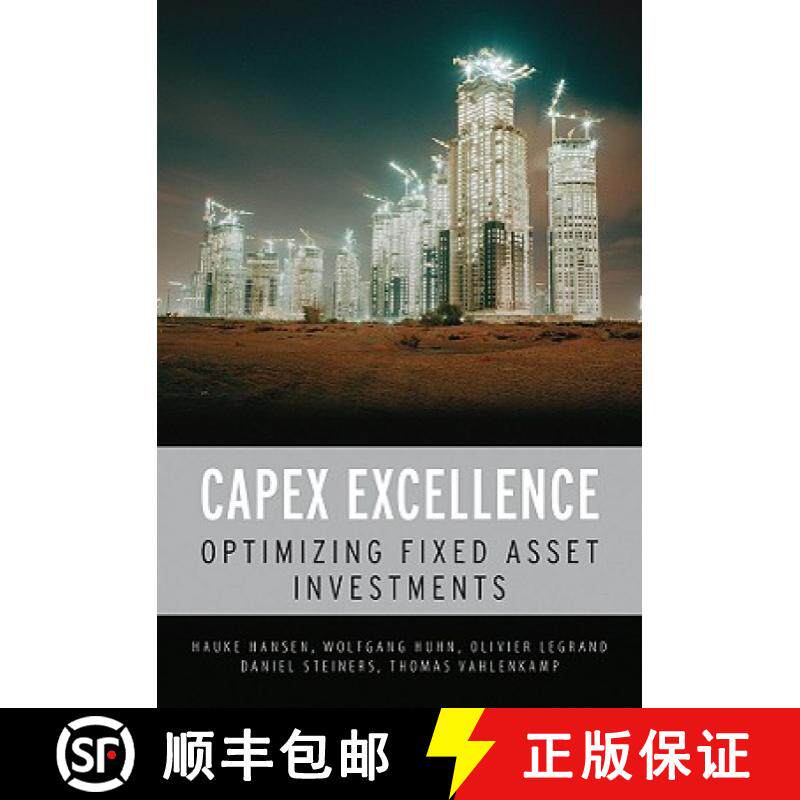 【3-4周达】Capex Excellence - Optimizing Fixed Asset Investments [Wiley会计] [9780470779675]