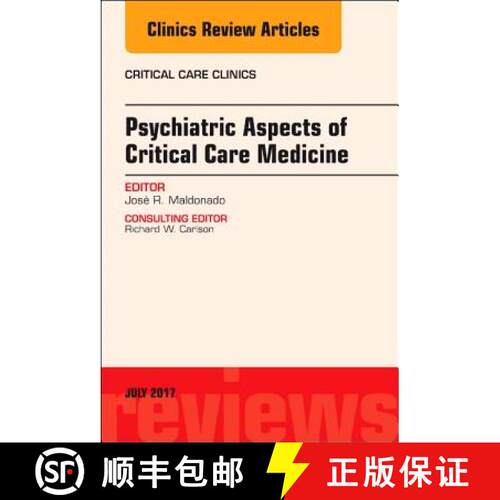 【3-4周达】精装 Psychiatric Aspects of Critical Care Medicine, an Issue of Critical Care Clinics: Vol... [9780323531269]