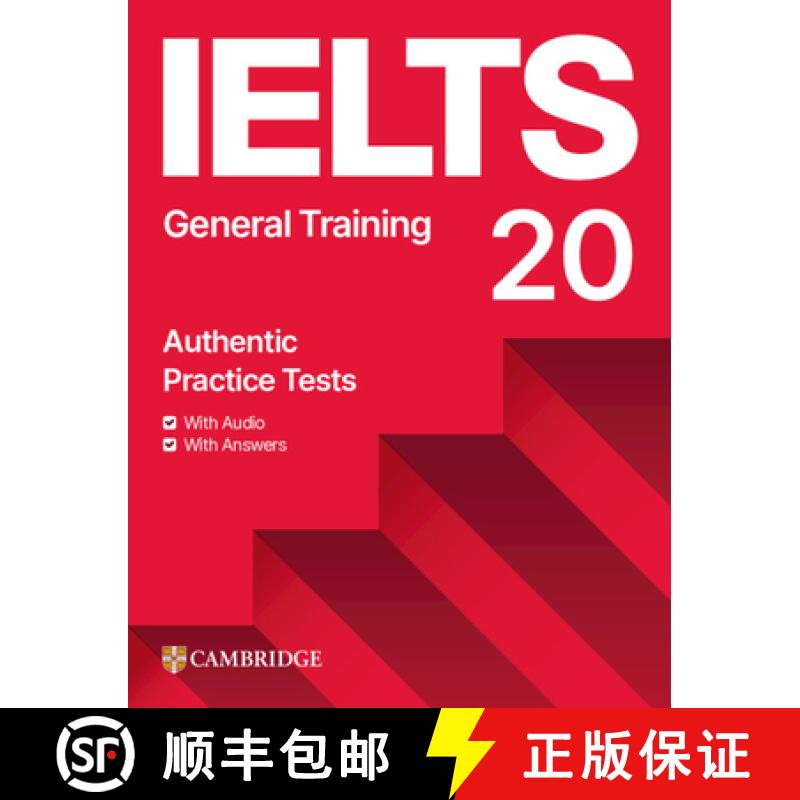 预订 Ielts 20 Practice Test General Training Student's Book with Answers with Digital Pack [9781009814911]图片