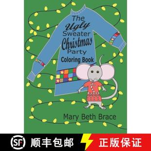 【3-4周达】The Ugly Sweater Christmas Party Coloring Book [9780982462997]
