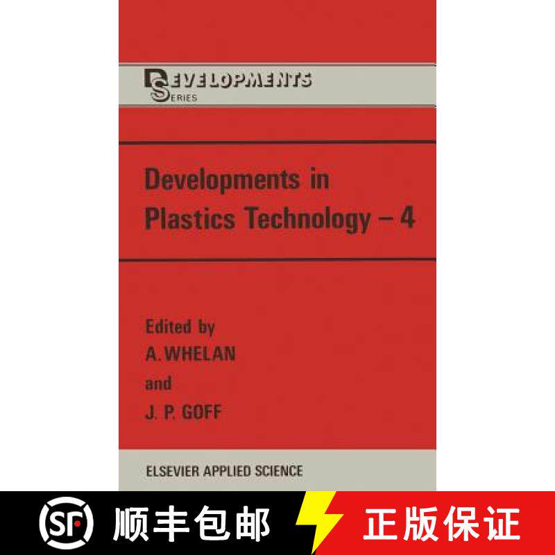 【3-4周达】Developments in Plastics Technology--4 [9789401069861]