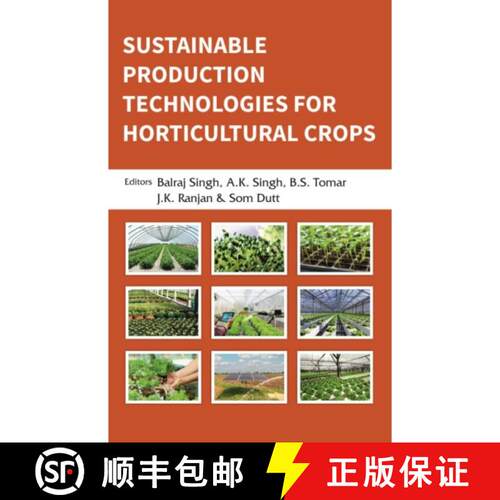 【3-4周达】精装 Sustainable Production Technologies for Horticultural Crops [9789358874778]