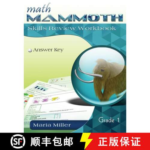 【3-4周达】Math Mammoth Grade 1 Skills Review Workbook Answer Key [9781942715283]