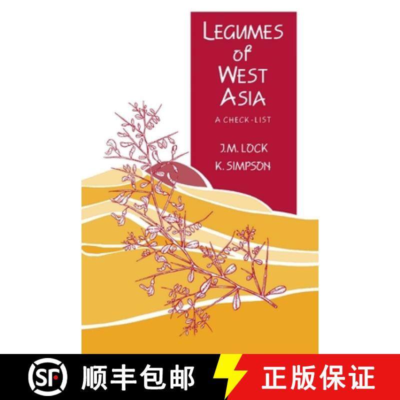 【3-4周达】Legumes of West Asia: A Checklist [9780947643294]