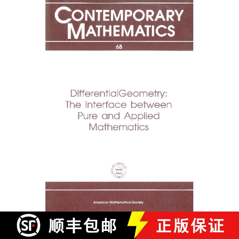 【3-4周达】Differential Geometry: The Interface Between Pure and Applied Mathematics [9780821850756]