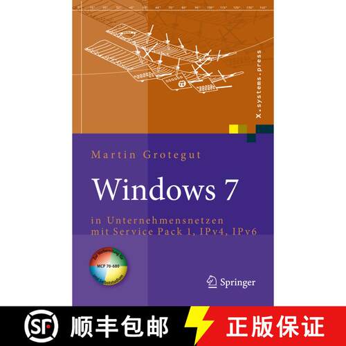 【3-4周达】精装 Windows 7 : in Unternehmensnetzen mit Service Pack 1, IPv4, IPv6 [9783642010347]