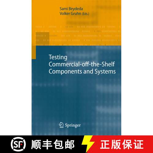 【3-4周达】精装 Testing Commercial-off-the-Shelf Components and Systems [9783540218715]