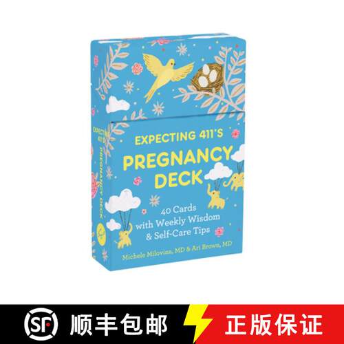 预订 Expecting 411's Pregnancy Deck : 40 Cards with Weekly Wisdom & Self-Care Tips [9781797240787]