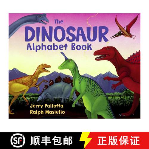 【3-4周达】The Dinosaur Alphabet Book [9780881064667]