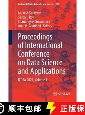 【3-4周达】Proceedings of International Conference on Data Science and Applications: ICDSA 2021, Volu... [9789811651199]