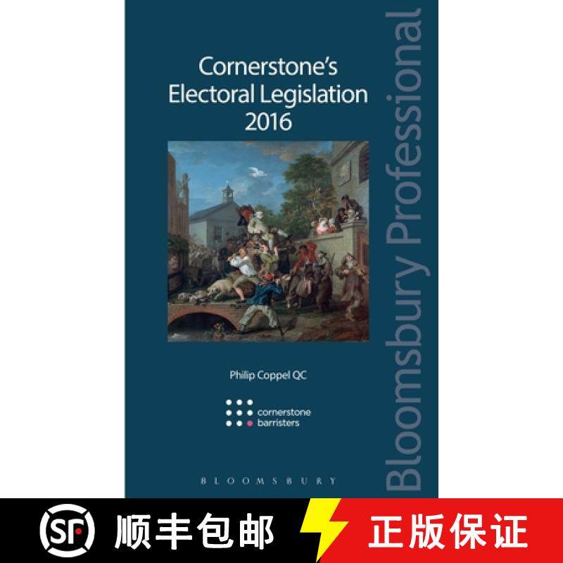 【3-4周达】Cornerstone's Electoral Legislation 2016 [9781784512613]