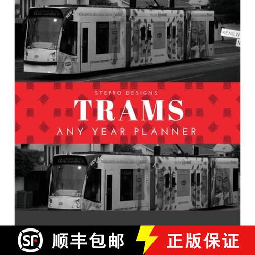 【3-4周达】Trams Any Year Planner [9781678047184]