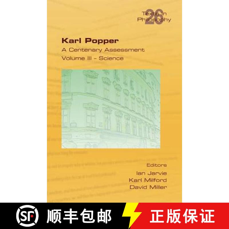 【3-4周达】Karl Popper. A Centenary Assessment. Volume III - Science [9781848901926]
