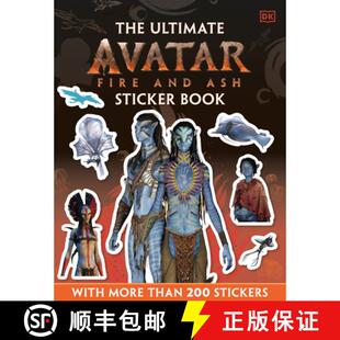 【3-4周达】Avatar Fire and Ash Ultimate Sticker Book [9798217131532]
