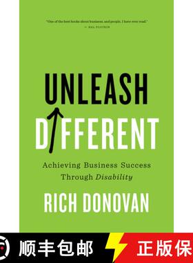 【3-4周达】Unleash Different: Achieving Business Success Through Disability (No Edition) [9781770414488]