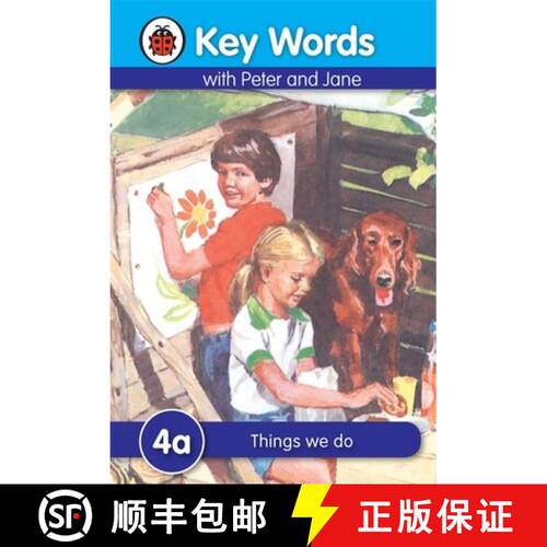 【3-4周达】精装 Key Words with Peter and Jane #4 Things We Do a Series [9781409301165]