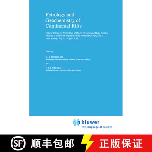 【3-4周达】精装 Petrology and Geochemistry of Continental Rifts: Volume One of the Proceedings of the... [9789027708663]