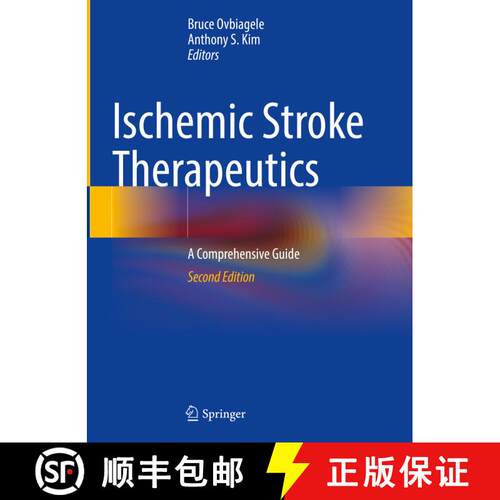【3-4周达】精装 Ischemic Stroke Therapeutics: A Comprehensive Guide (Second Edition 2024) [9783031499623]