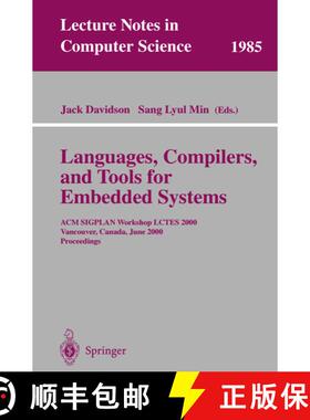 【3-4周达】Languages, Compilers, and Tools for Embedded Systems : ACM SIGPLAN Workshop LCTES 2000, Va... [9783540417811]