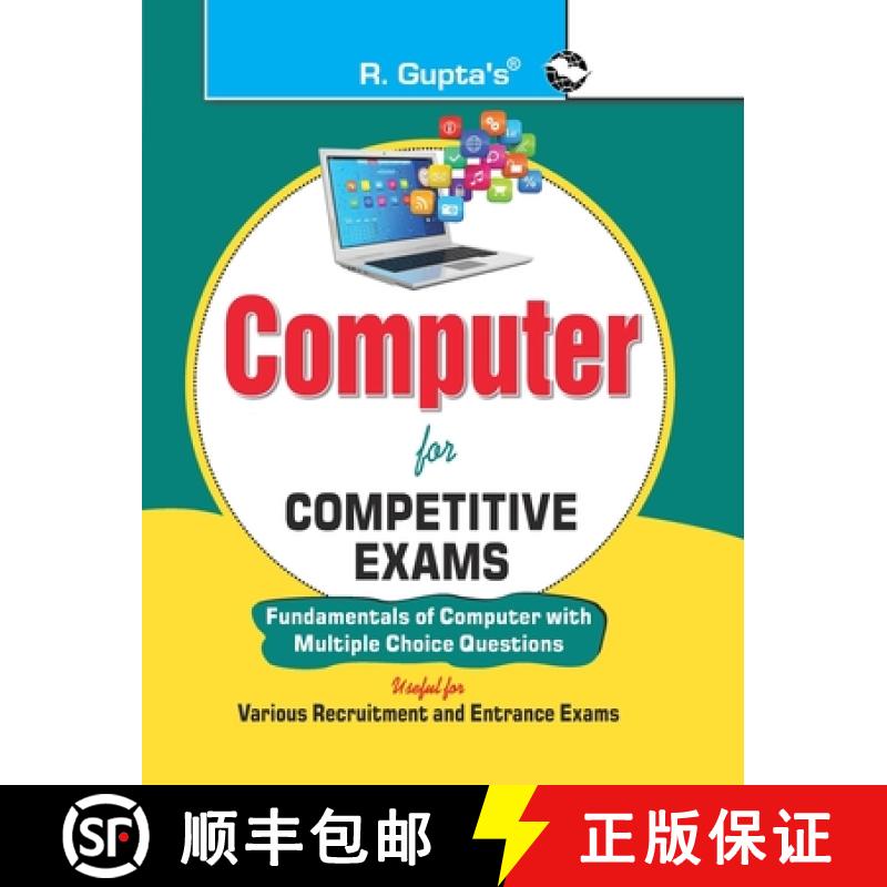 【3-4周达】Computer for Competitive Exams (Fundamental of Computer with MCQs) [9789386298409]