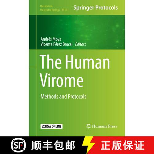 【3-4周达】精装 The Human Virome : Methods and Protocols (1st ed. 2018) [9781493986811]