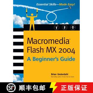 【3-4周达】Macromedia Flash MX 2004: A Beginner's Guide: A Beginner's Guide [9780072229820]