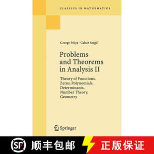 【3-4周达】Problems and Theorems in Analysis II : Theory of Functions. Zeros. Polynomials. Determinan... [9783540636861]