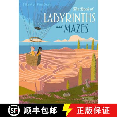 精装 The Book of Labyrinths and Mazes [9783791374741]