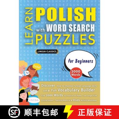 【3-4周达】LEARN POLISH WITH WORD SEARCH PUZZLES FOR BEGINNERS - Discover How to Improve Foreign Lang... [9798349039997]