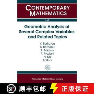 【3-4周达】Geometric Analysis of Several Complex Variables and Related Topics [9780821852576]
