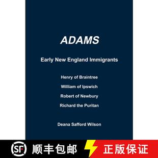 England Richard Immigrants New Adams the Ipswich Henry Pur... Braintree Early William 4周达 9781387514076