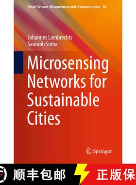 【3-4周达】Microsensing Networks for Sustainable Cities (1st ed. 2016) (1st ed. 2016) (1st ed. 2016) ... [9783319283579]