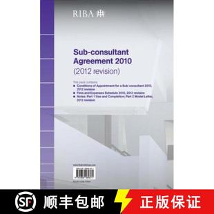 Riba 9781859464663 2012 4周达 Revision Consultant Sub Agreement Pack 2010