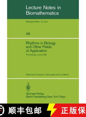 【3-4周达】Rhythms in Biology and Other Fields of Application : Deterministic and Stochastic Approaches [9783540123026]